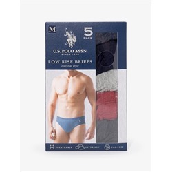 5 PACK LOWRISE BRIEFS