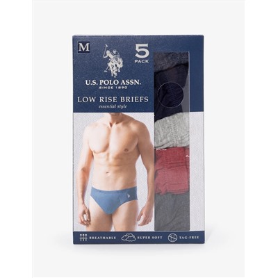 5 PACK LOWRISE BRIEFS
