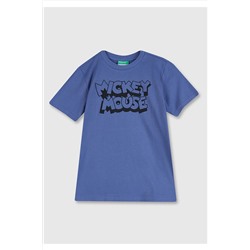 United Colors of BenettonErkek Çocuk Mavi T-Shirt