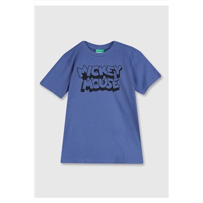 United Colors of BenettonErkek Çocuk Mavi T-Shirt