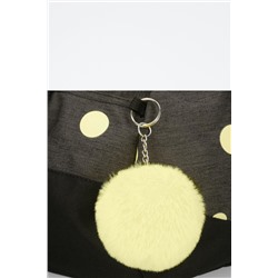 Bolso saco deportivo Leire Gris y amarillo