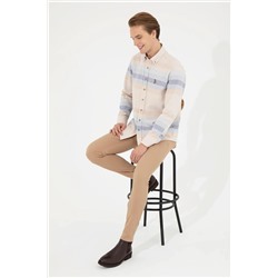 Erkek Camel Kanvas Pantolon