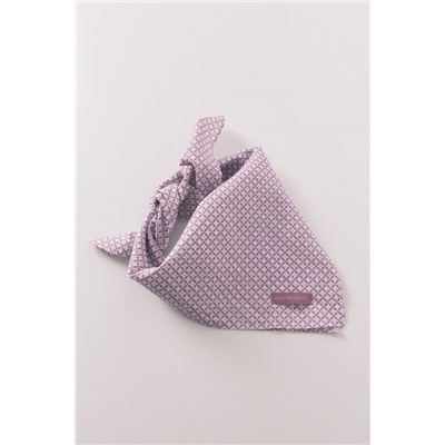 Pañuelo estilo bandana print geométrico