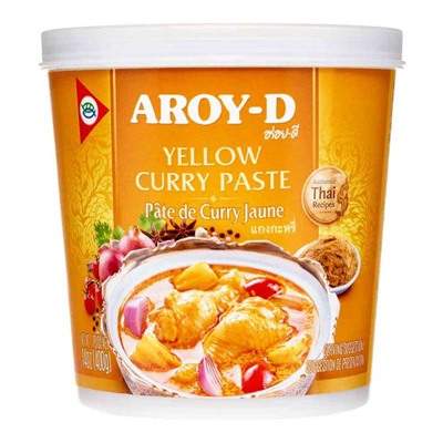 AROY-D Curry paste yellow Паста Карри желтая 400г
