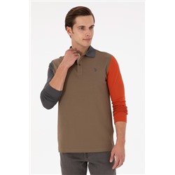 Erkek Haki Sweatshirt