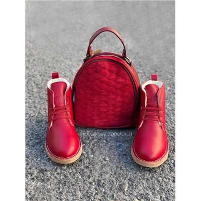 Ab.Zapatos 4619/2 granate+AB.Z · Pelle · mochila 421 (650)