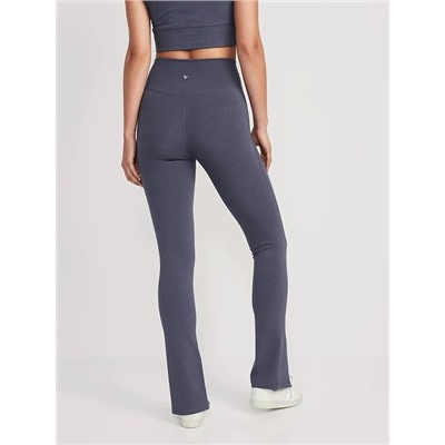 Extra High-Waisted PowerChill Cross-Front Split-Hem Leggings for Women