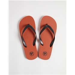 Flip Flops, Men, Orange