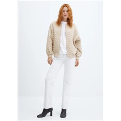 Chaqueta bomber acolchada