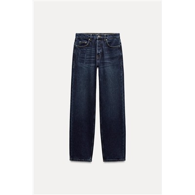 ZW COLLECTION STRAIGHT-LEG MID-RISE JEANS