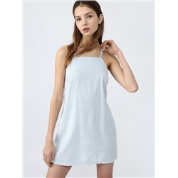 LIGHTWEIGHT DENIM DRESS