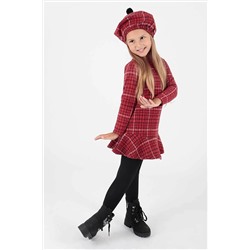 AHENGİM Kız Çoçuk Şapkalı Elbise Ak2200 1-2-10000401