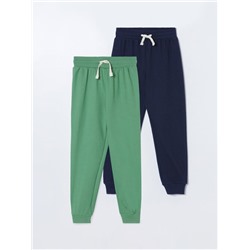 PACK OF 2 BASIC PLUSH TROUSERS