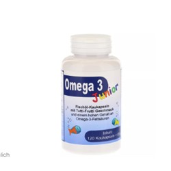 Omega-3 Junior Berco Kaukapseln - 120 St.