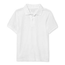 Boys Uniform Pique Polo