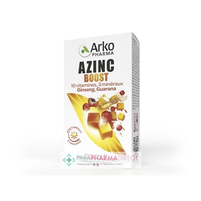 ArkoPharma - Azinc Boost - 20 comprimés effervescents