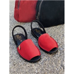 AB.ZAPATOS · 503-8 · NOB ·ROJO+AB.Z · Pelle · Bary ser (650) FUEGO