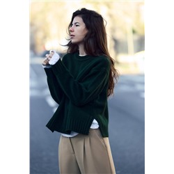 PLAIN KNIT SWEATER