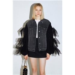 Chaqueta vaquera Negro