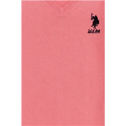 Kız Çocuk Açık Pembe Basic Kazak