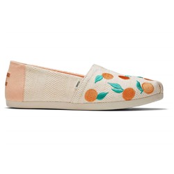 Alpargata Embroidered Oranges