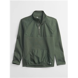 GapFit Kids Quarter-Zip Sweatshirt