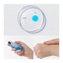 Blue Aqua Calming Ball Ampoule, Двухфазная сыворотка с маслом пижмы и гиалуроновой кислотой