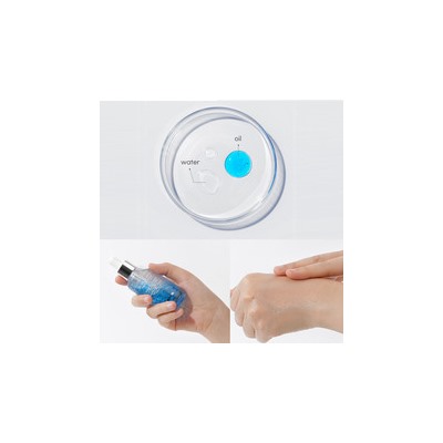 Blue Aqua Calming Ball Ampoule, Двухфазная сыворотка с маслом пижмы и гиалуроновой кислотой