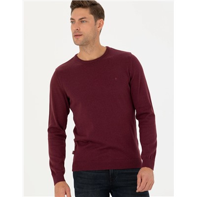 Bordo Slim Fit Basic Kazak