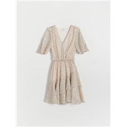 Gemustertes Minikleid