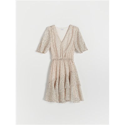 Gemustertes Minikleid