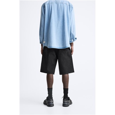 BERMUDA DENIM BAGGY FIT
