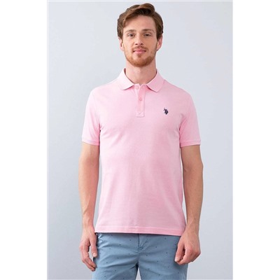 U.S. Polo Assn. Erkek Pembe Polo Yaka Tshirt G081gl011.000.739379 G081GL011.000.489361