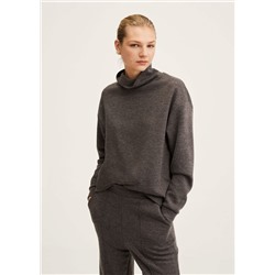 Sudadera cuello chimenea -  Mujer | MANGO OUTLET Melilla