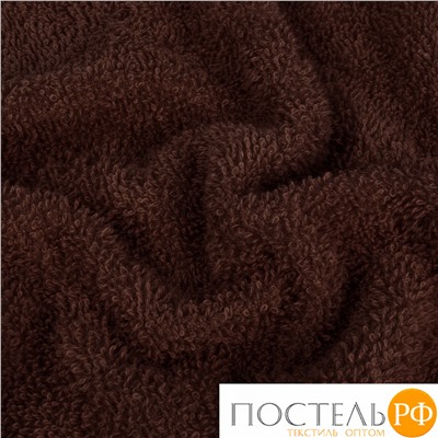 (1105) Набор из 10 полотенец Eleganta (Marakesh) 30х50 см махра 390 г/м2, 1105 темный шоколад