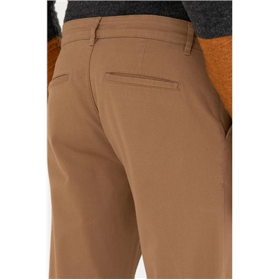 Erkek Camel Kanvas Pantolon