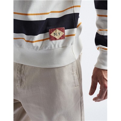 Striped Sweatshirt, Men, Multicolour