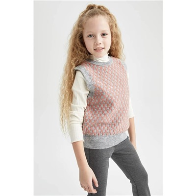 Defacto Kız Çocuk Regular Fit Süveter TYC00583845599