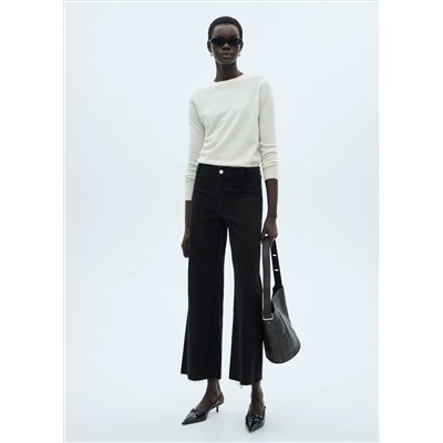 Jeans Catherin culotte tiro alto