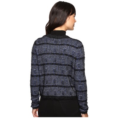 Long Sleeve Multi Patch Short Sweater