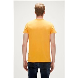 Bad Bear, Cockerel 0 Yaka Erkek Tshirt - Oranj