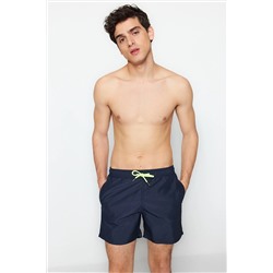 TRENDYOL MAN Lacivert Basic Standart Boy Mayo Deniz Şortu TMNSS20DS0023