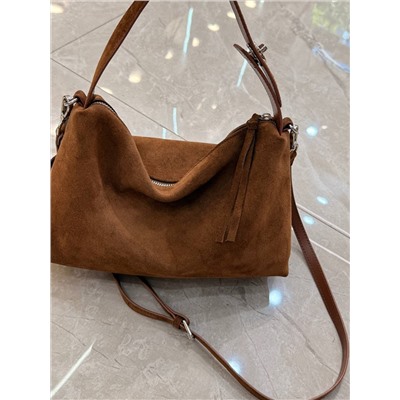 Сумка женская натуральная замша 44*15*45