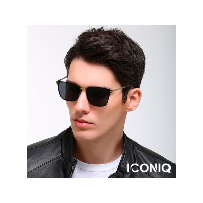IQ30086 - Солнцезащитные очки ICONIQ P0864 Silver baked black gray flakes