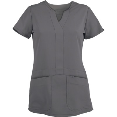 Grey's Anatomy Scrubs Signature STRETCH Modern Mock Wrap Top
