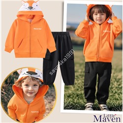 Костюм для мальчиков Little Mave*n на флисе