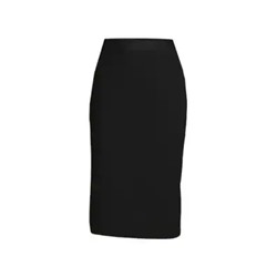 Karl Lagerfeld Paris Logoband Midi Skirt