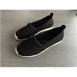 Мокасины черные