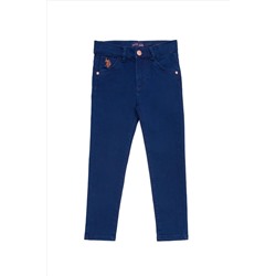 Kız Çocuk Mavi Jean Pantolon