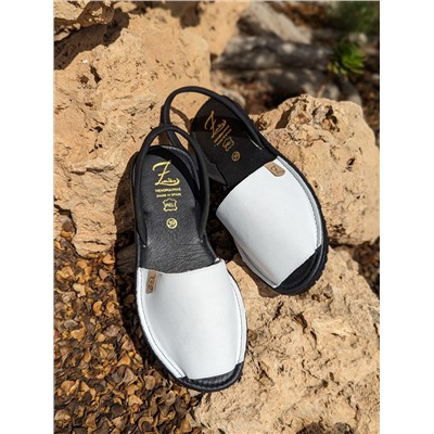 AB.ZAPATOS · 503-8 · NOB · blanco-negro+Pelle Ab.Zapatos VIGA (1170)